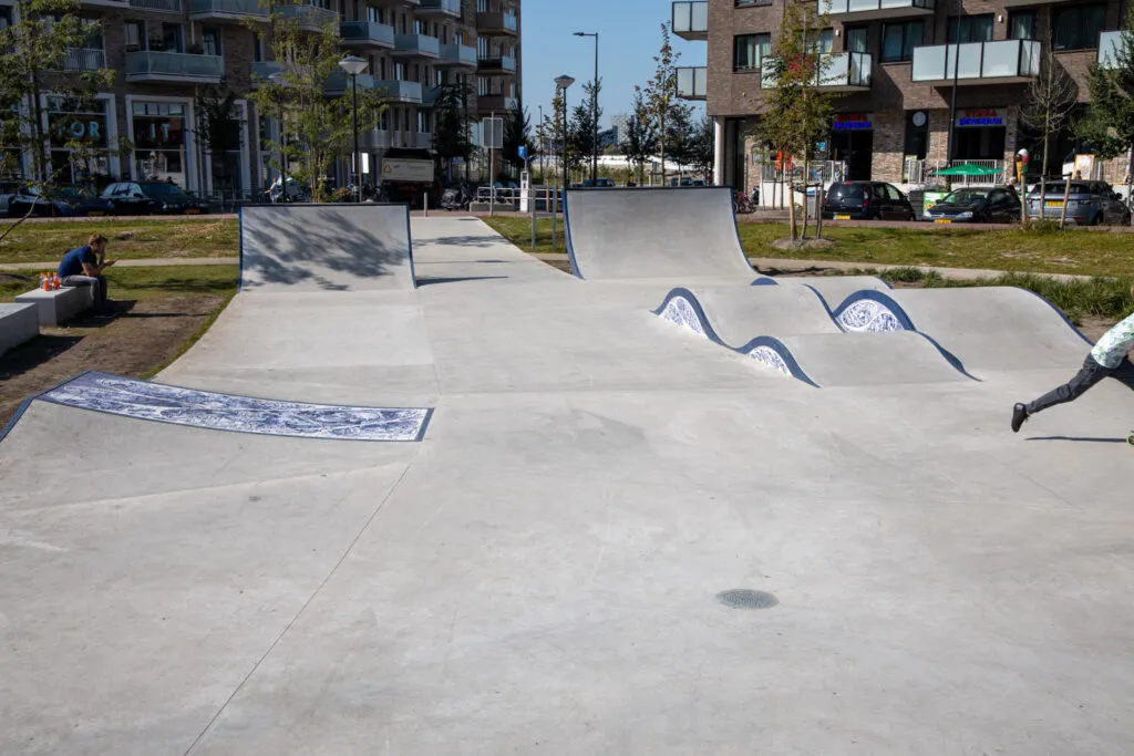 Skatepark USZ Zeeburgereiland Amsterdam
