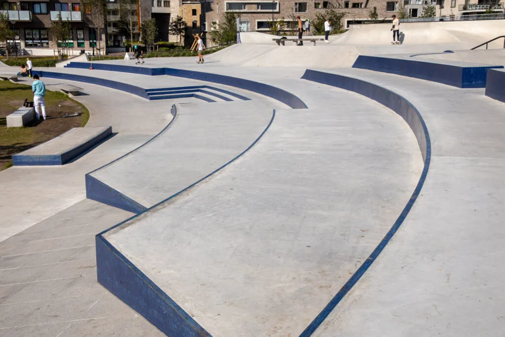 Skatepark USZ Zeeburgereiland Amsterdam