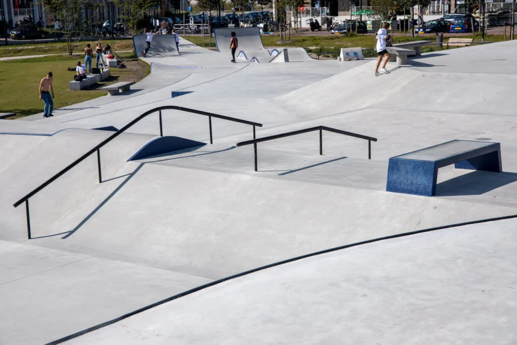 Skatepark USZ Zeeburgereiland Amsterdam