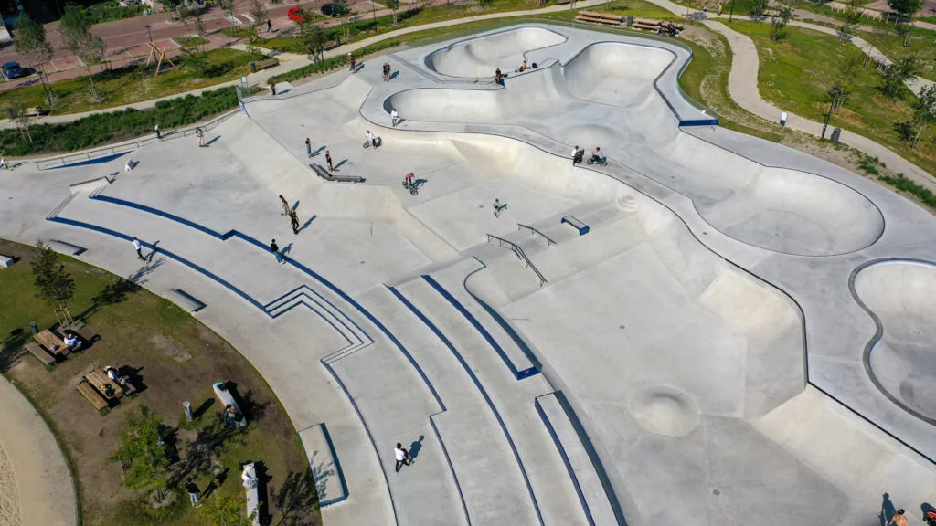 Skatepark USZ Zeeburgereiland Amsterdam