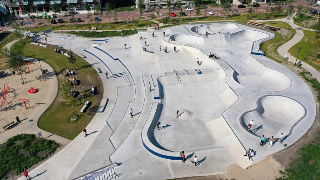 Skatepark USZ Zeeburgereiland Amsterdam