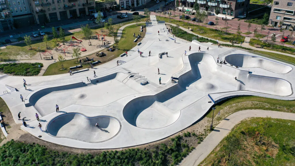 Skatepark USZ Zeeburgereiland Amsterdam