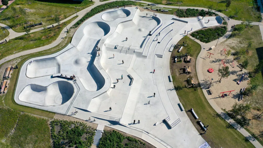 Skatepark USZ Zeeburgereiland Amsterdam