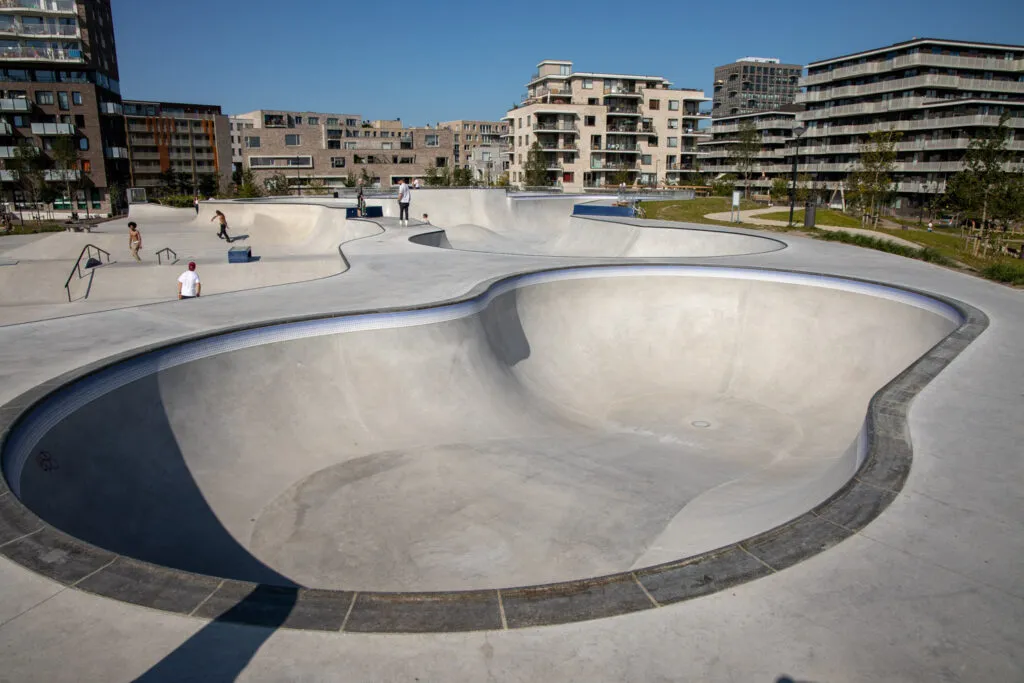 Skatepark USZ Zeeburgereiland Amsterdam
