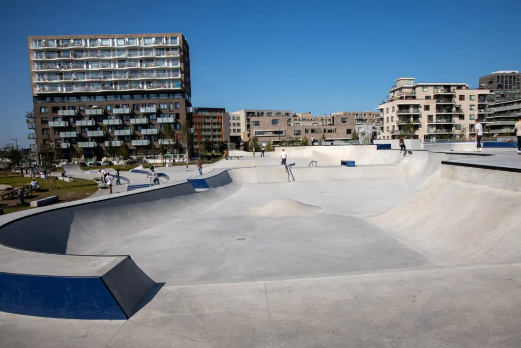 Skatepark USZ Zeeburgereiland Amsterdam